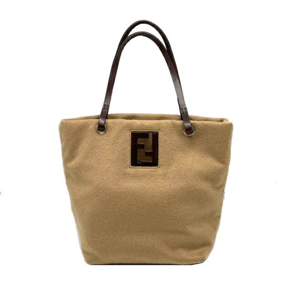 Fendi Bags Fendi Fendi Tote Bag Brown Cashmere Poshmark